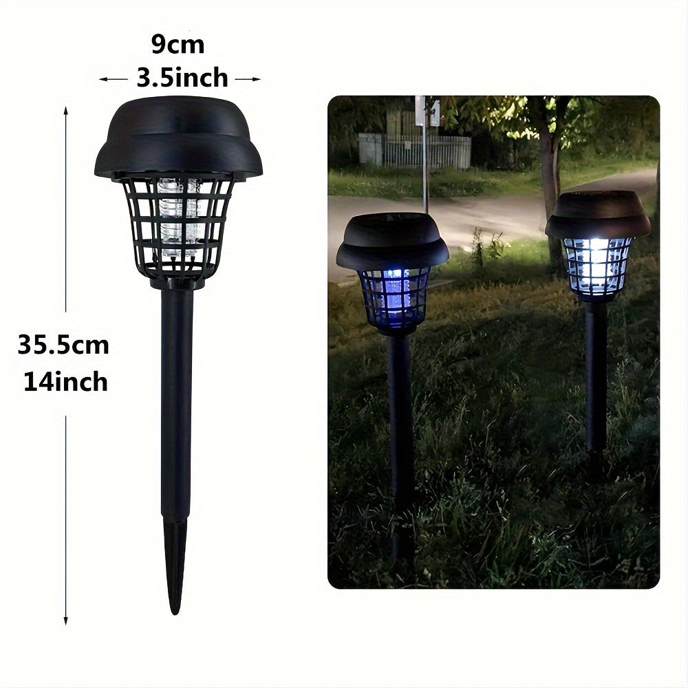 4pcs Solar Mosquito Repellent UV Insect Lamps