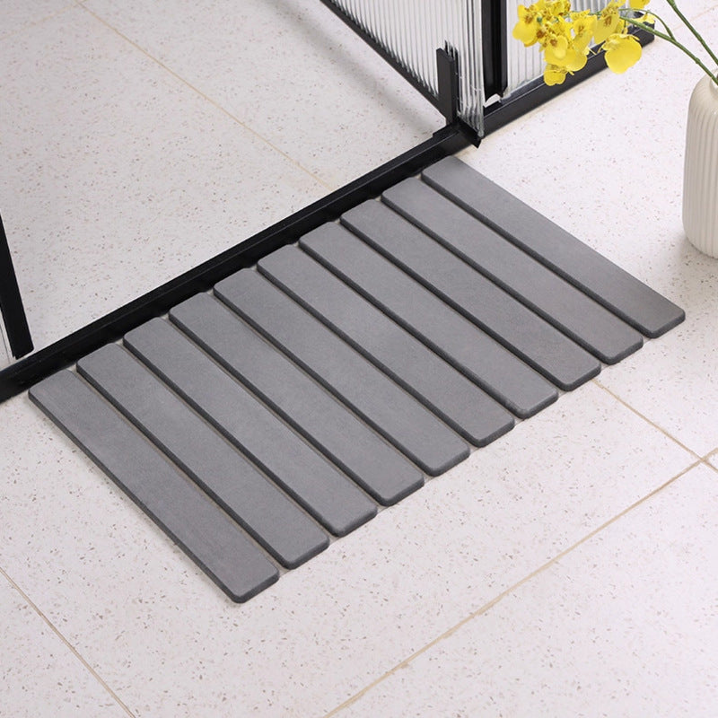 40x60cm Diatomite Bath Mat - Quick-Dry, High-Absorbent & Non-Slip Bathroom Rug, Hygienic & Foldable Bath Mat for Home