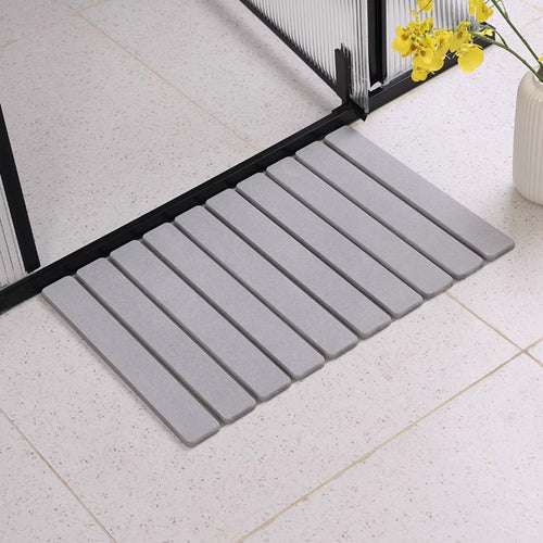 40x60cm Diatomite Bath Mat - Quick-Dry, High-Absorbent & Non-Slip Bathroom Rug, Hygienic & Foldable Bath Mat for Home