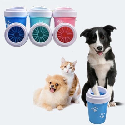 Dog Paw Washer Cup
