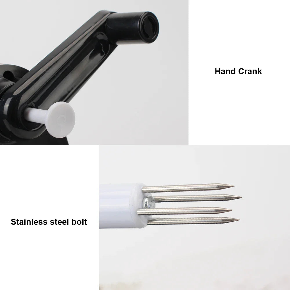 NNEOBA Hand-Cranked Multifunctional Fruit & Vegetable Peeler