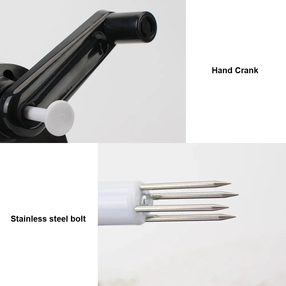 Hand-Cranked Multifunctional Fruit & Vegetable Peeler