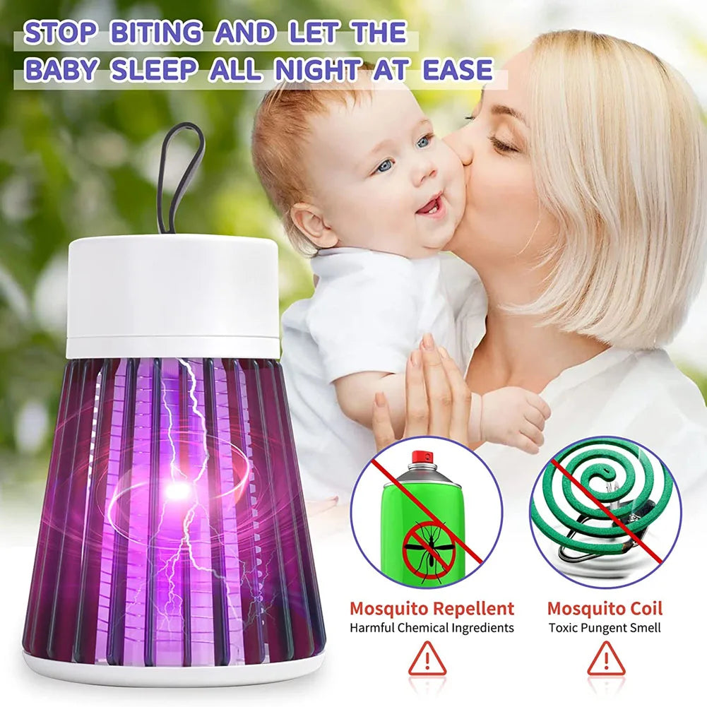 NNEOBA USB Electric Shock Mosquito Killer Lamp